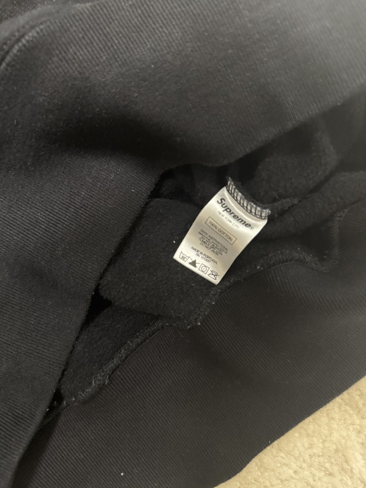 Supreme 2018 SUPREME NEW YORK CHAINSTITCH HOODIE Size US L / EU 52-54 / 3 - 4 Thumbnail