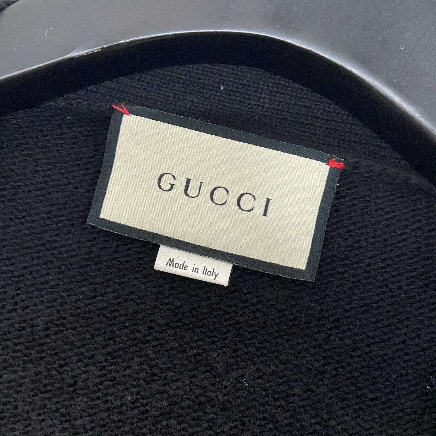 Gucci Gucci Manifesto Slogan Knit Cardigan Size US L / EU 52-54 / 3 - 3 Thumbnail
