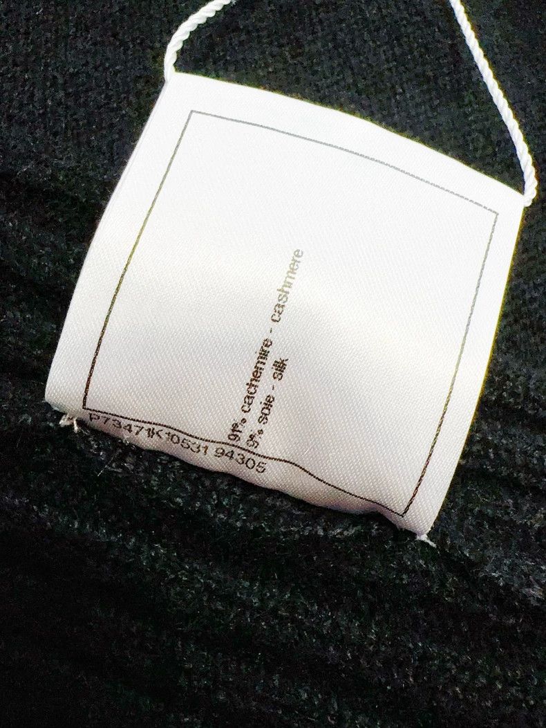 Chanel Chanel Cashmere knitted four-pocket logo chain decorative Size S / US 4 / IT 40 - 8 Thumbnail