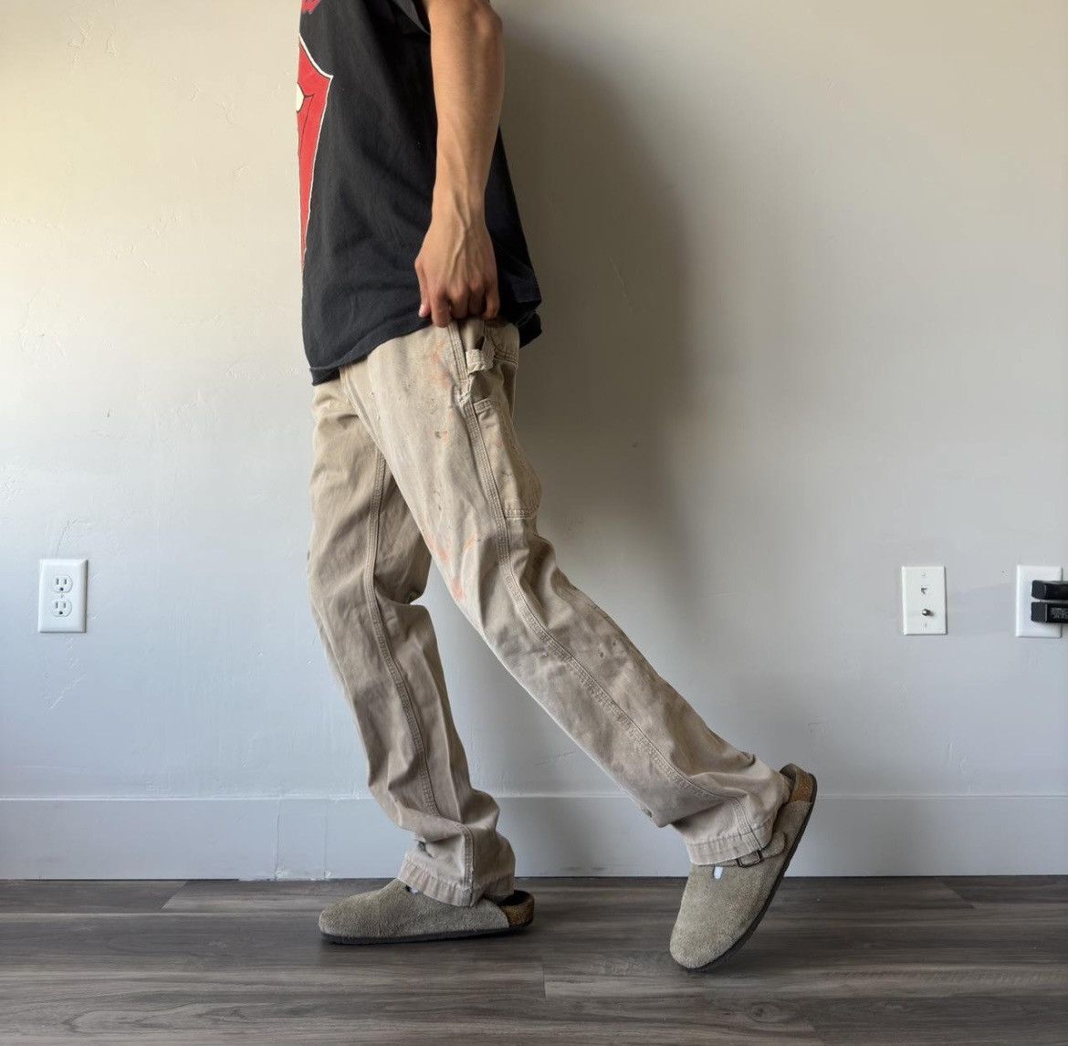 Carhartt Tan Carhartt Carpenter Pants Size US 31 - 1 Thumbnail