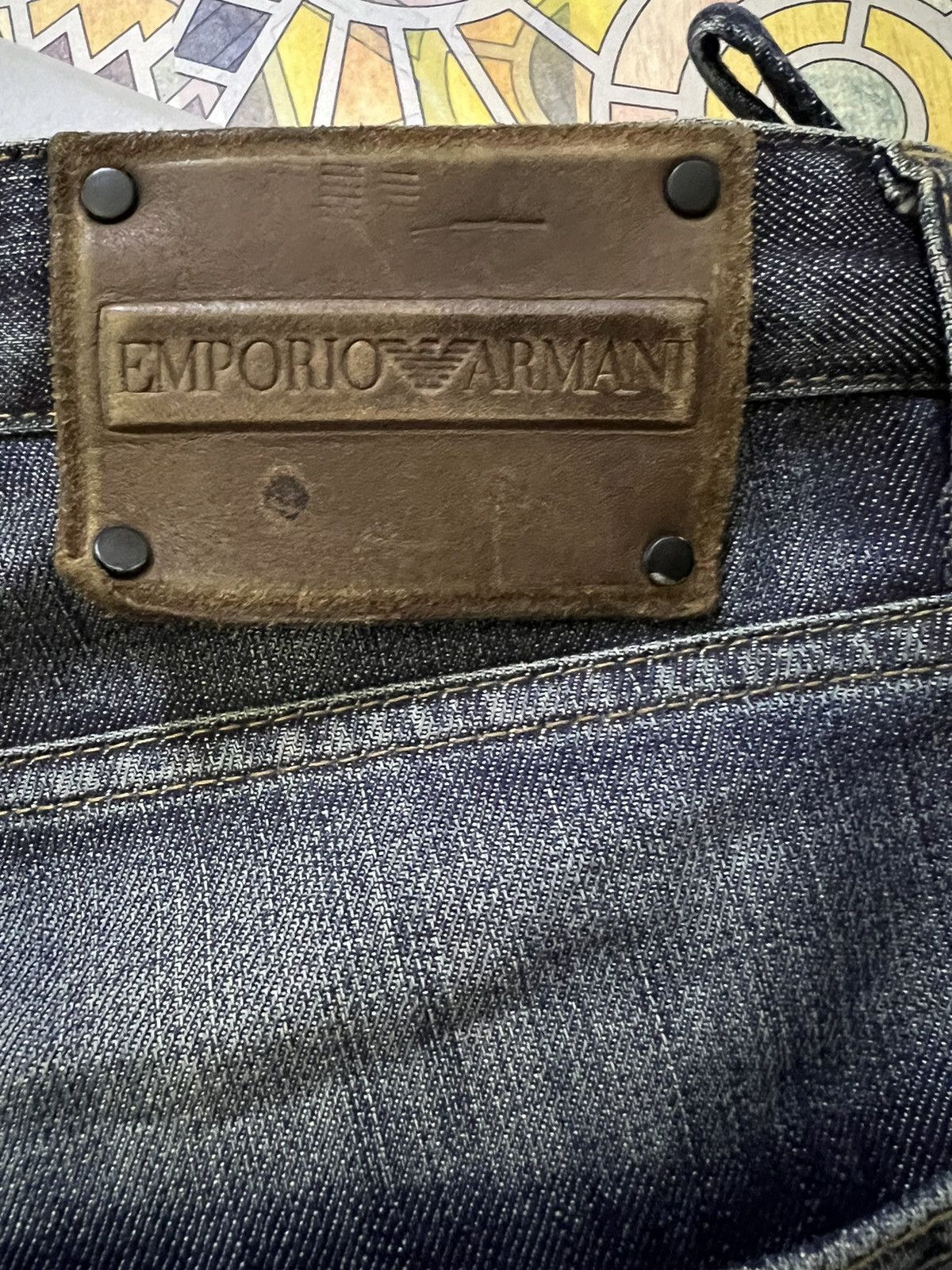 Armani × Emporio Armani VERY RARE JEANS EMPORIO ARMANI Size US 33 - 4 Thumbnail