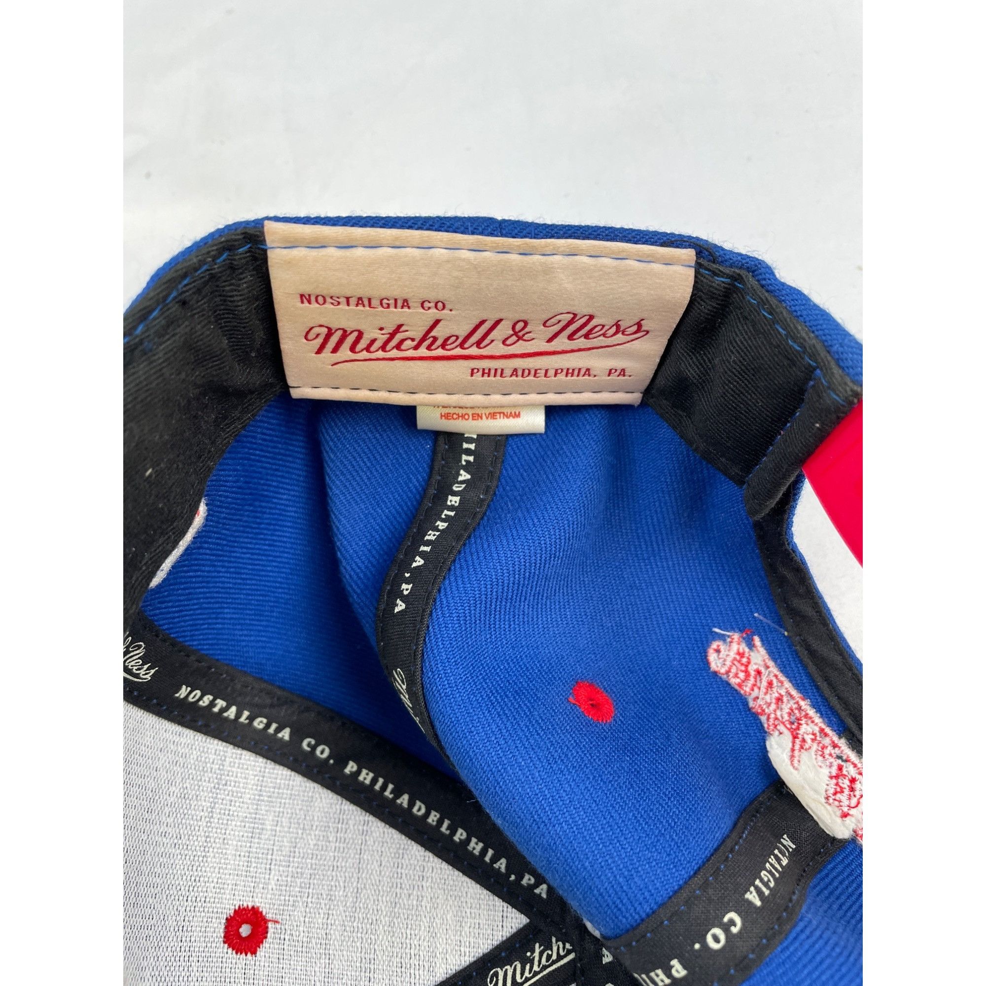 Mitchell & Ness Mitchell & Ness Denver Nuggets Unisex Hat/Cap Red & Blue Adj Size ONE SIZE - 6 Thumbnail