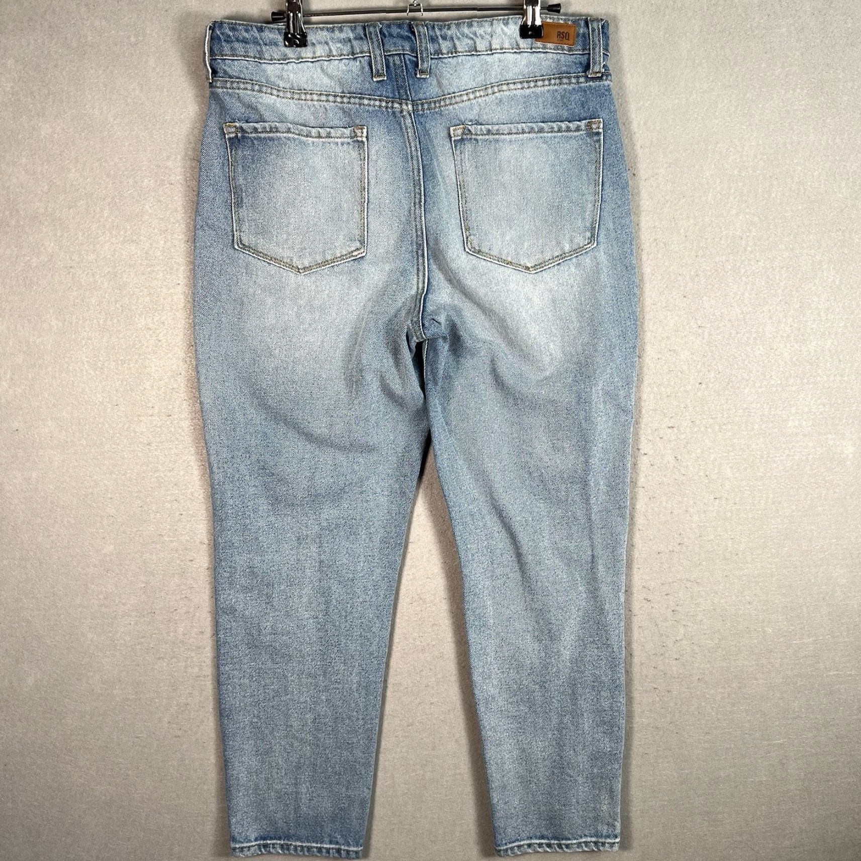 Rsq RSQ Rigid Denim Boyfriend Jeans Women 28 Blue Light Wash Button Fly Pockets Size 28" / US 6 / IT 42 - 6 Thumbnail