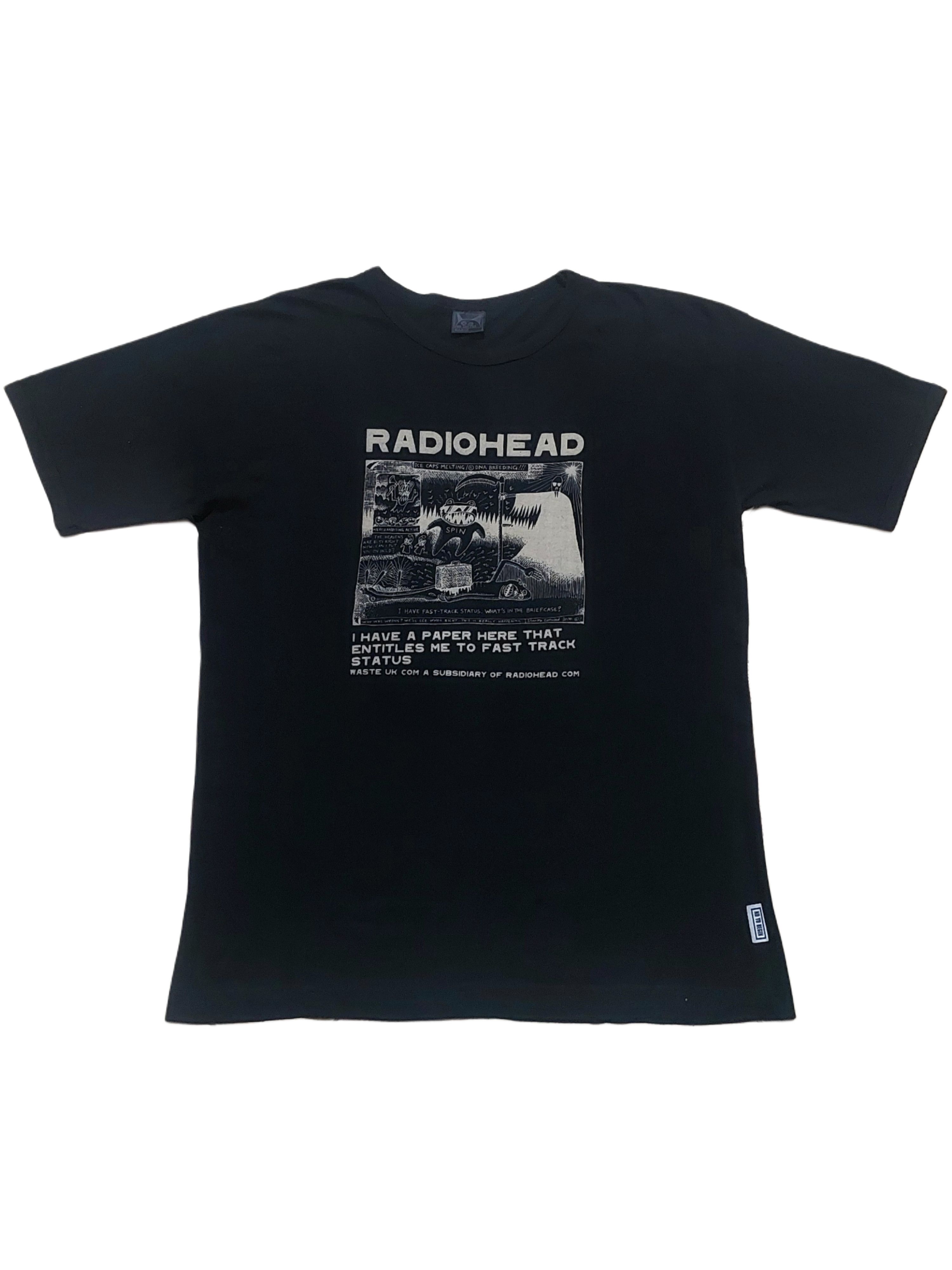 Band Tees Vintage 2000 Radiohead's Kid A Size US L / EU 52-54 / 3 - 1 Thumbnail
