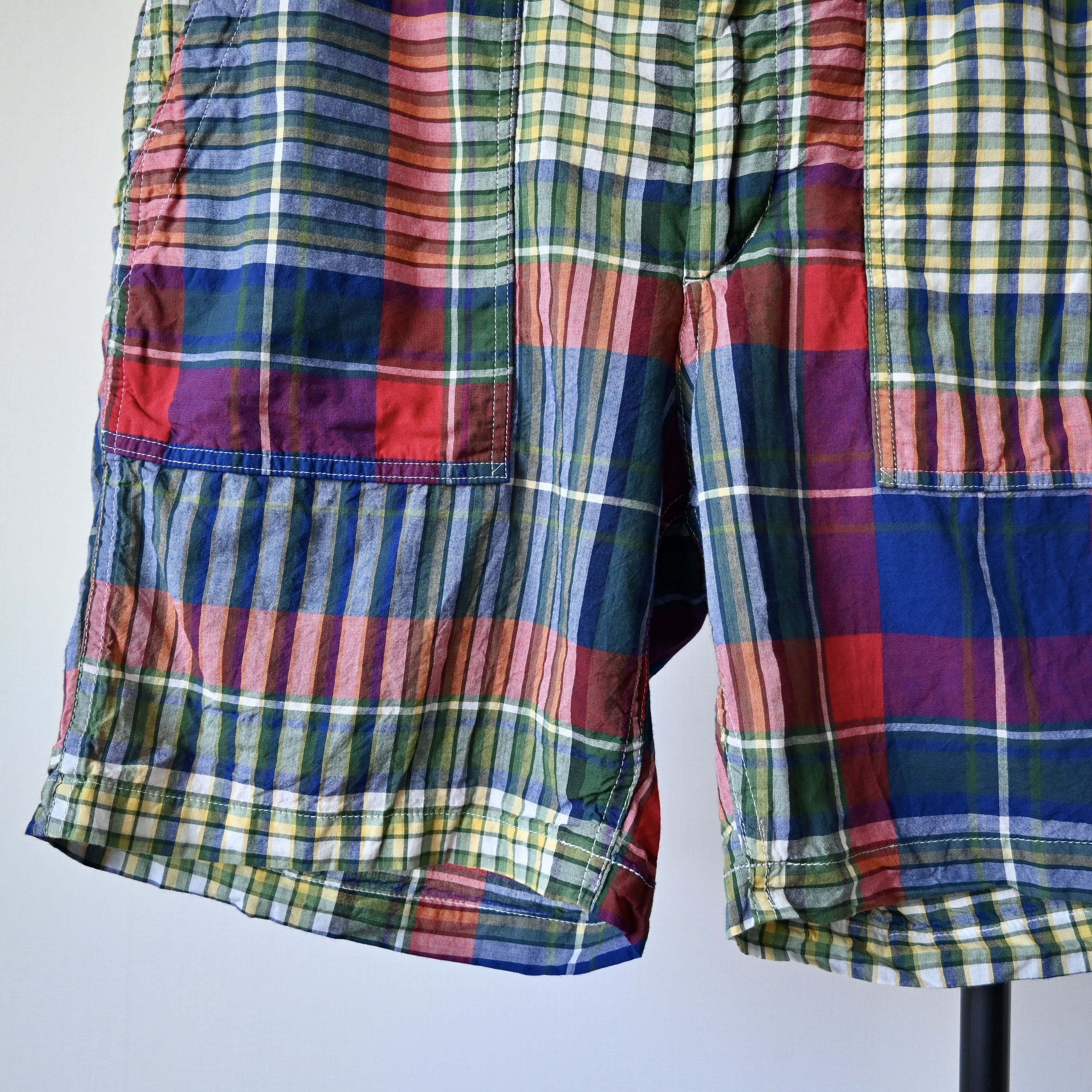 Engineered Garments UNUSED, Engineered Garments, Painter Shorts, Madras Plaid, M Size US 34 / EU 50 - 7 Thumbnail