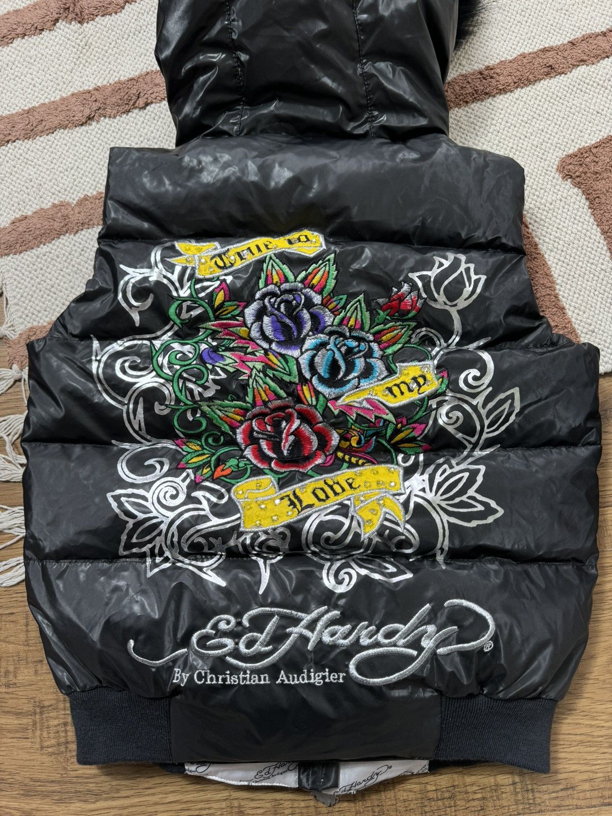 Ed hardy down deals vest