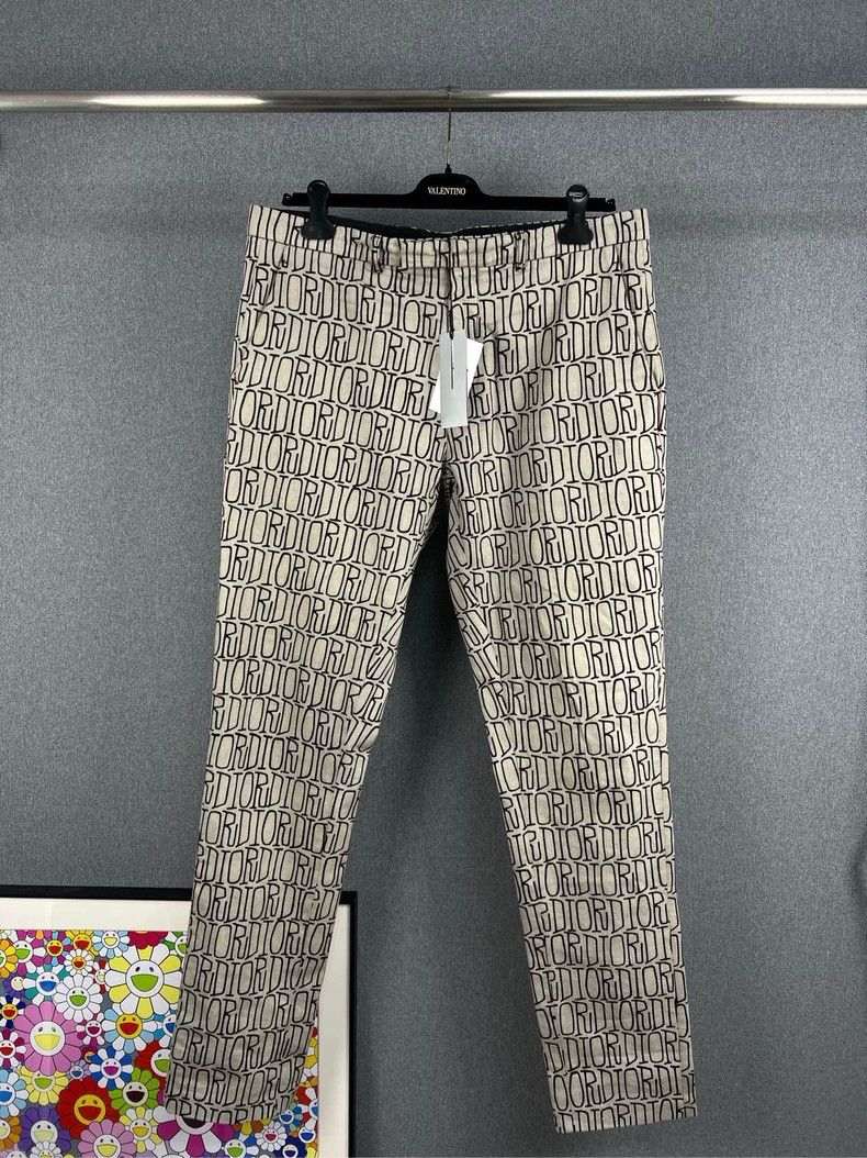 Dior Dior Co-branded full LOGO jeans 2503-Nextarrow Size US 38 / EU 54 - 1 Thumbnail