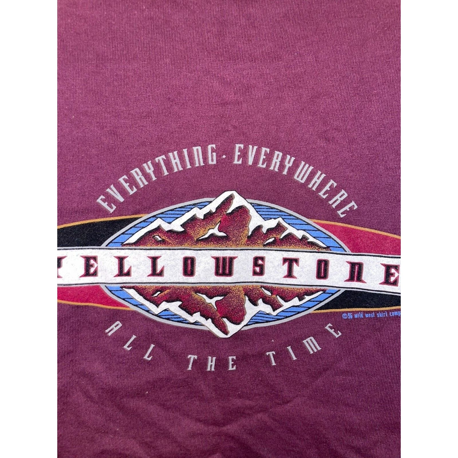 Vintage Vintage Yellowstone Shirt Everything All Time Tee VTG 90s XL Size US XL / EU 56 / 4 - 3 Thumbnail
