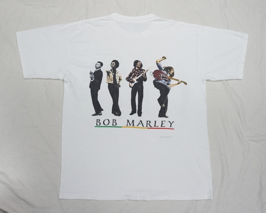 Vintage 90's USA製『Bob Marley』Tシャツ ビンテージ Size US L / EU 52-54 / 3 - 6 Thumbnail