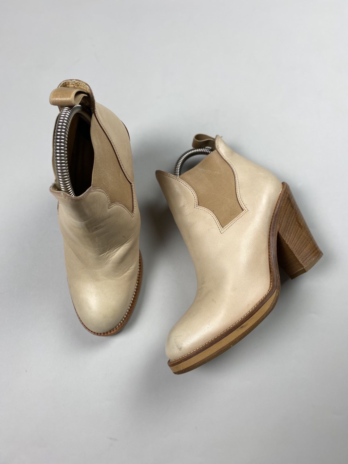 Acne Studios Acne Ladies Leather Heeled Boots Shoes Size 37 Size US 7 / IT 37 - 19 Thumbnail