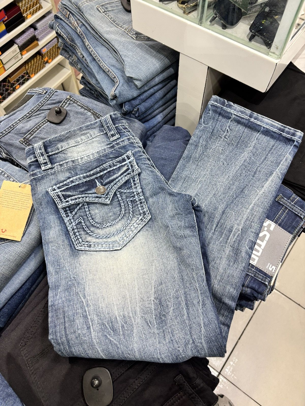 True Religion True religion Ricky super t denim jeans Size US 32 / EU 48 - 1 Thumbnail