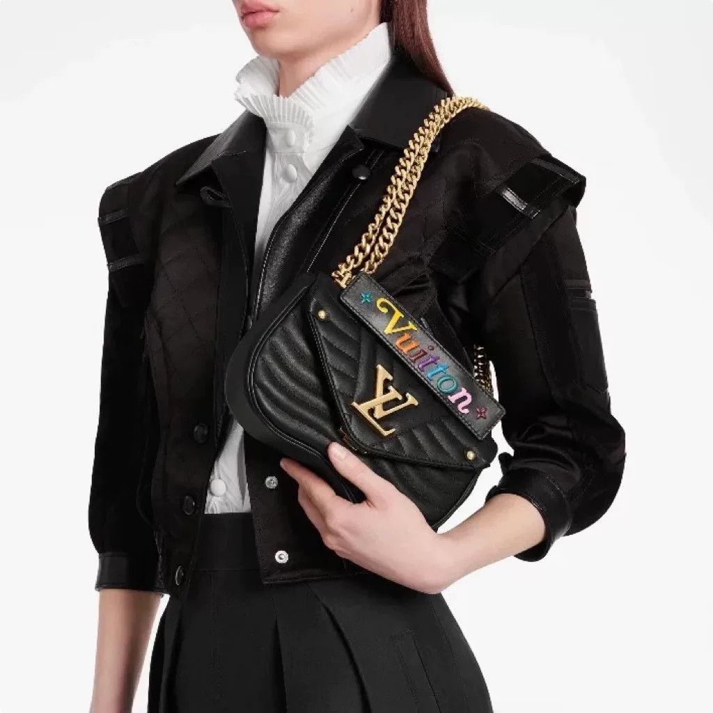 Louis Vuitton Louis Vuitton Black Patchwork Short Coat Size S / US 4 / IT 40 - 1 Thumbnail