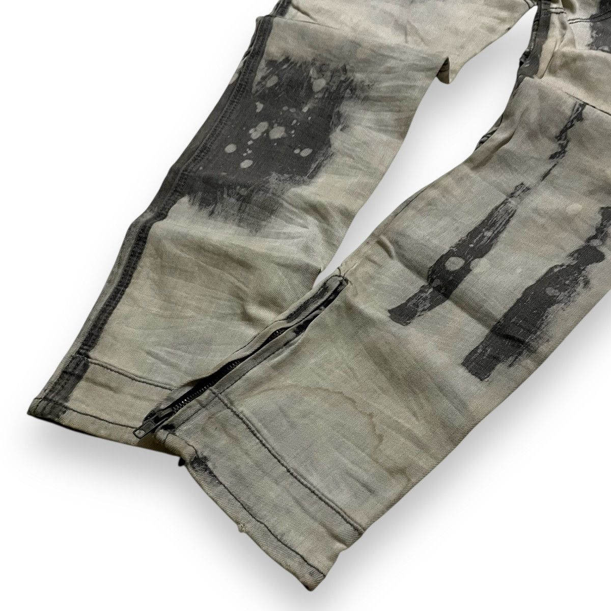 20471120 ORIGINAL BONDAGE ZIPPER ACID WASH DSTAKT DENIM (36×42) Size US 36 / EU 52 - 11 Thumbnail