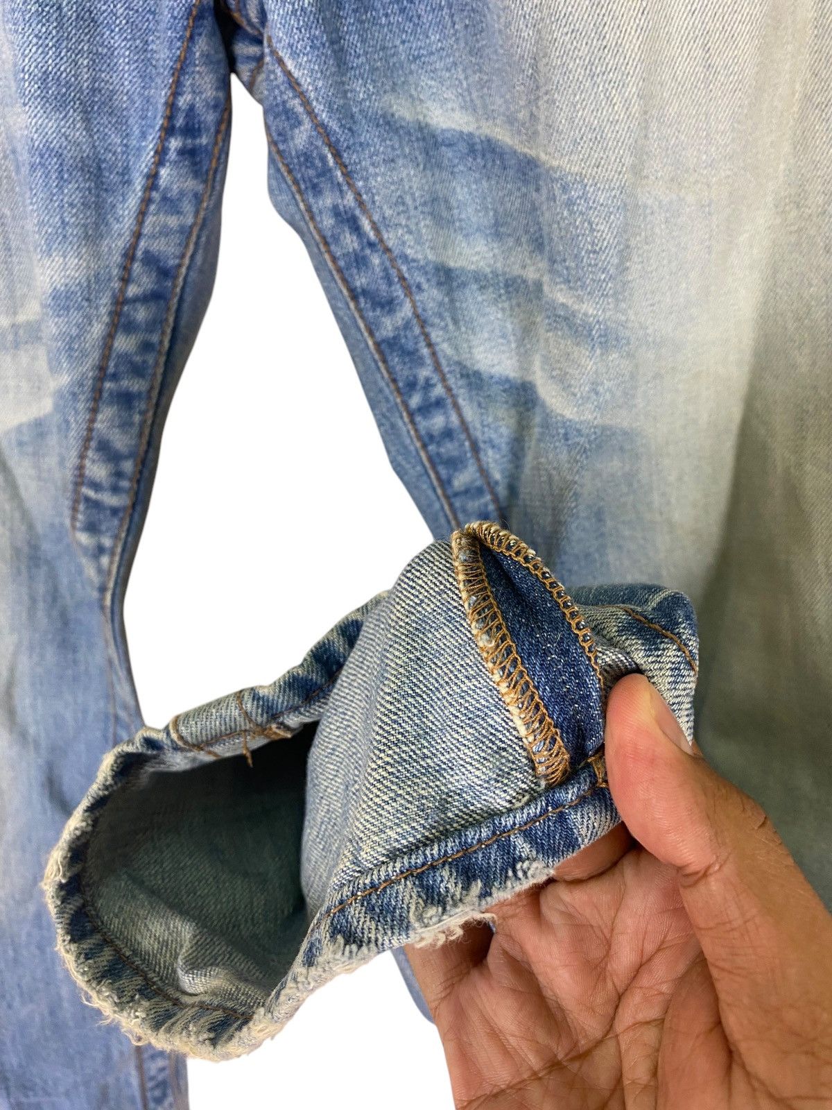 Japanese Brand Japanese Army of No Stud Hysteric Inspired Distressed Jeans Size US 32 / EU 48 - 5 Thumbnail