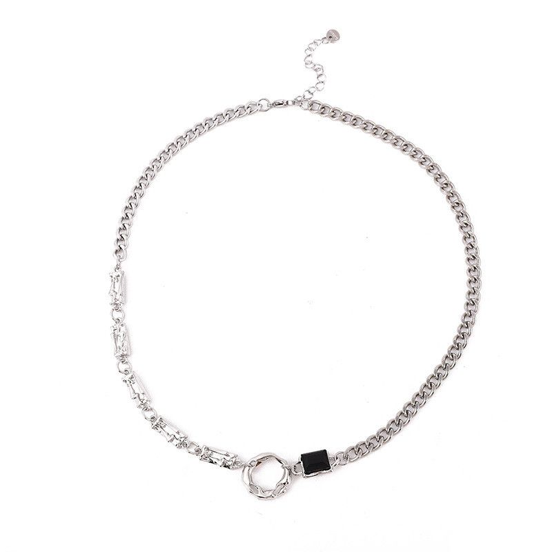 Jewelry Y2k Titanium Steel Polishing Necklace Size ONE SIZE - 4 Thumbnail