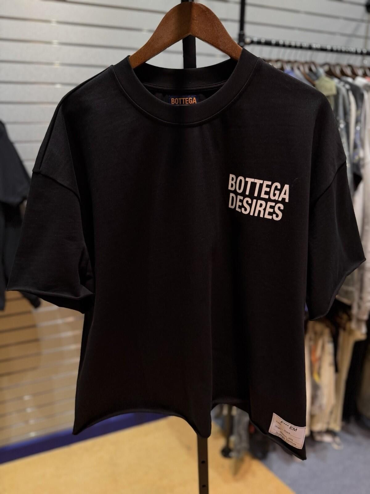 Bottega Desires Bottega Desires Tee T-Shirt F**k Joke (L) Black White Size US L / EU 52-54 / 3 - 2 Thumbnail