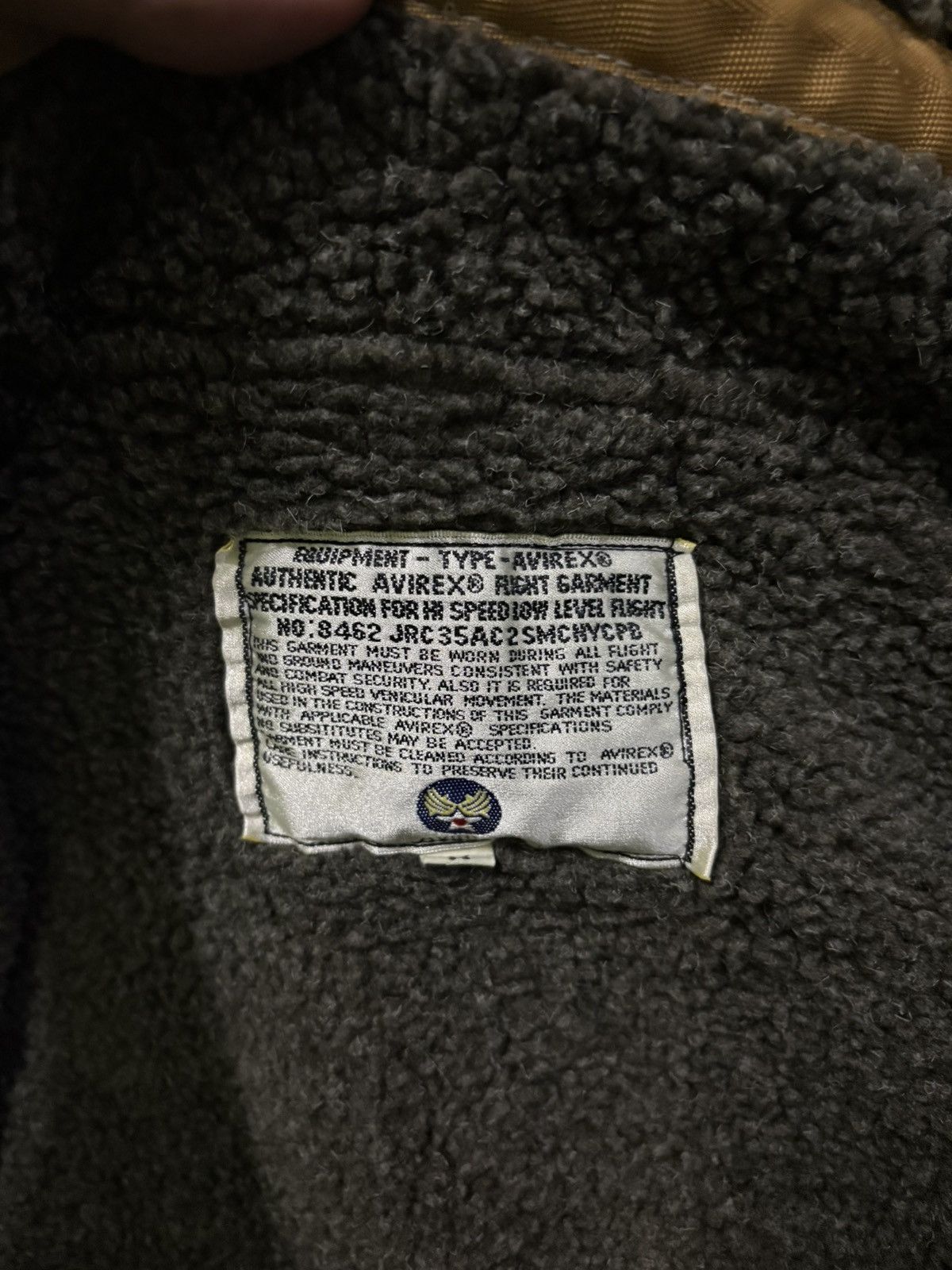 Avirex Avirex Quilted Sherpa Jacket Size US M / EU 48-50 / 2 - 15 Thumbnail