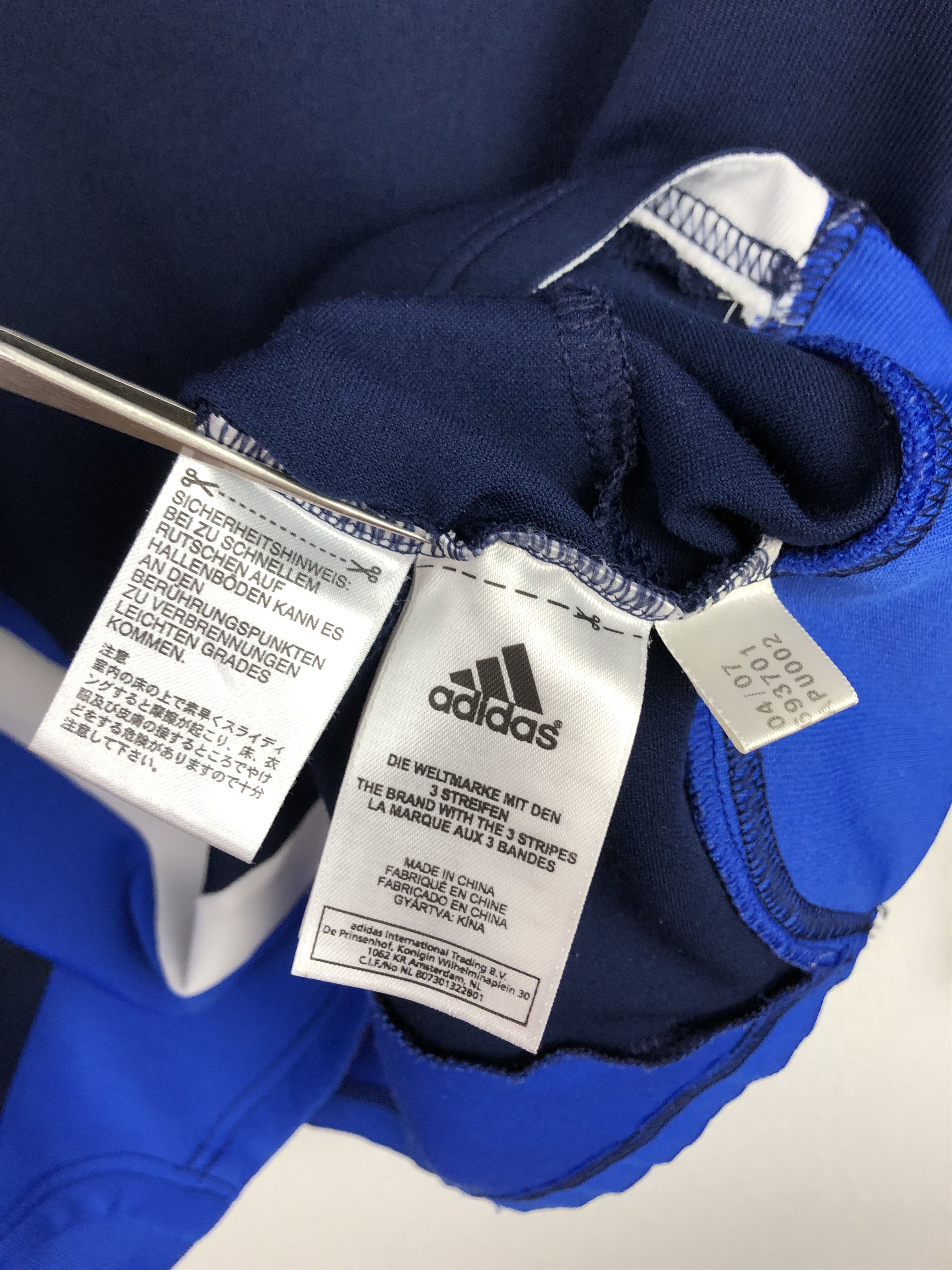Adidas Vintage Chelsea Football Jacket Sweatshirt Player Issue Size US L / EU 52-54 / 3 - 6 Thumbnail