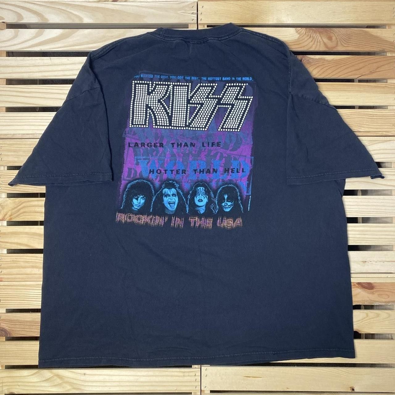 Other Vintage Kiss 2003 Black Band Tee Size 2XL Size US XXL / EU 58 / 5 - 2 Thumbnail