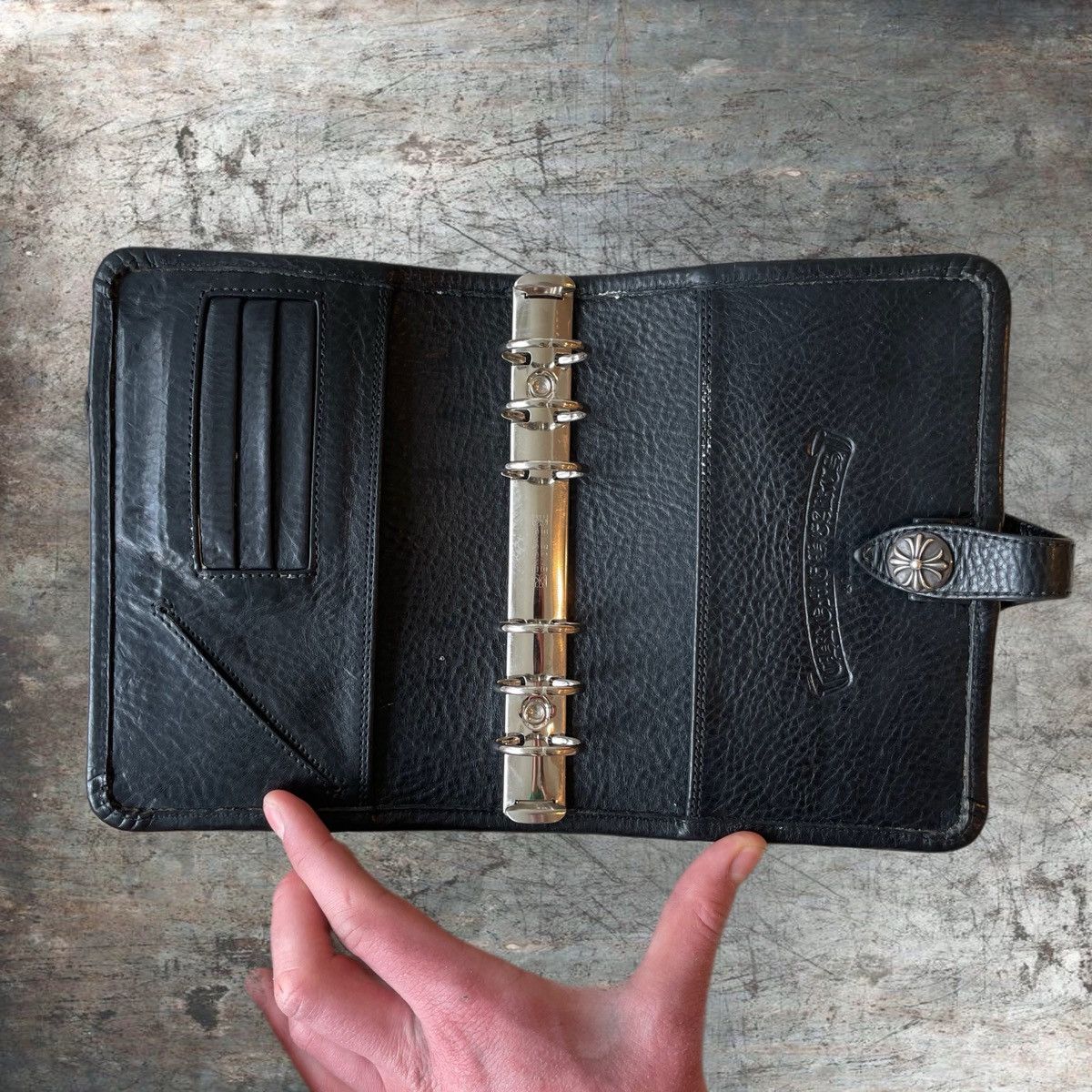 Chrome Hearts Chrome Hearts Leather Cross A6 Notebook Size ONE SIZE - 2 Thumbnail