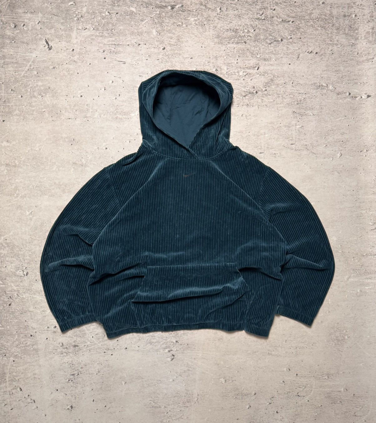 Nike × Vintage NIKE VINTAGE CENTER LOGO OVERSIZE BOXY HOODIE Size US XL / EU 56 / 4 - 1 Thumbnail