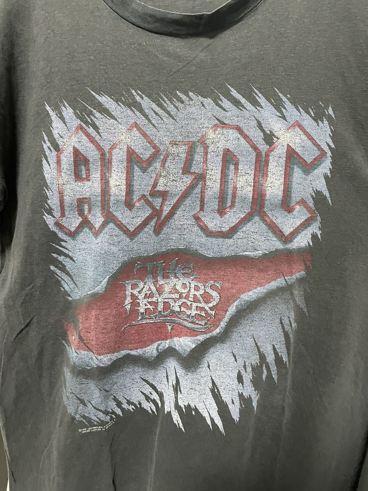 AC/DC AC/DC 1990 The Razors Edge Tour 1990/91 T Shirt Vintage Tee Size US XL / EU 56 / 4 - 6 Thumbnail