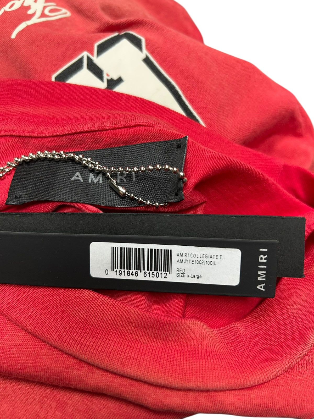 Amiri Amiri Collegiate Tee - BNWT Size X-Large Size US XL / EU 56 / 4 - 6 Thumbnail