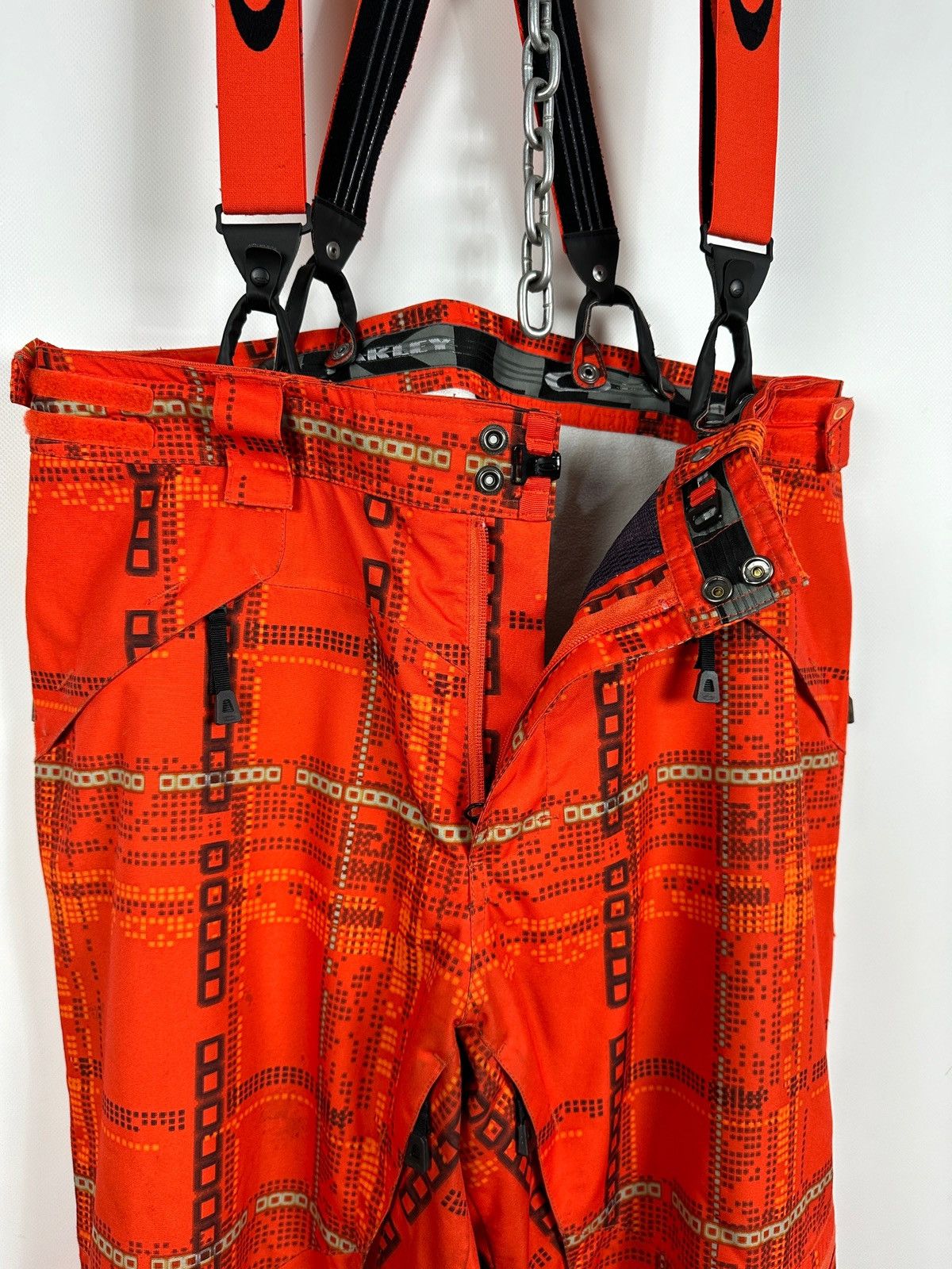 Oakley 00s Vintage Oakley Ski Snowboard Cargo Pants Size US 36 / EU 52 - 15 Thumbnail