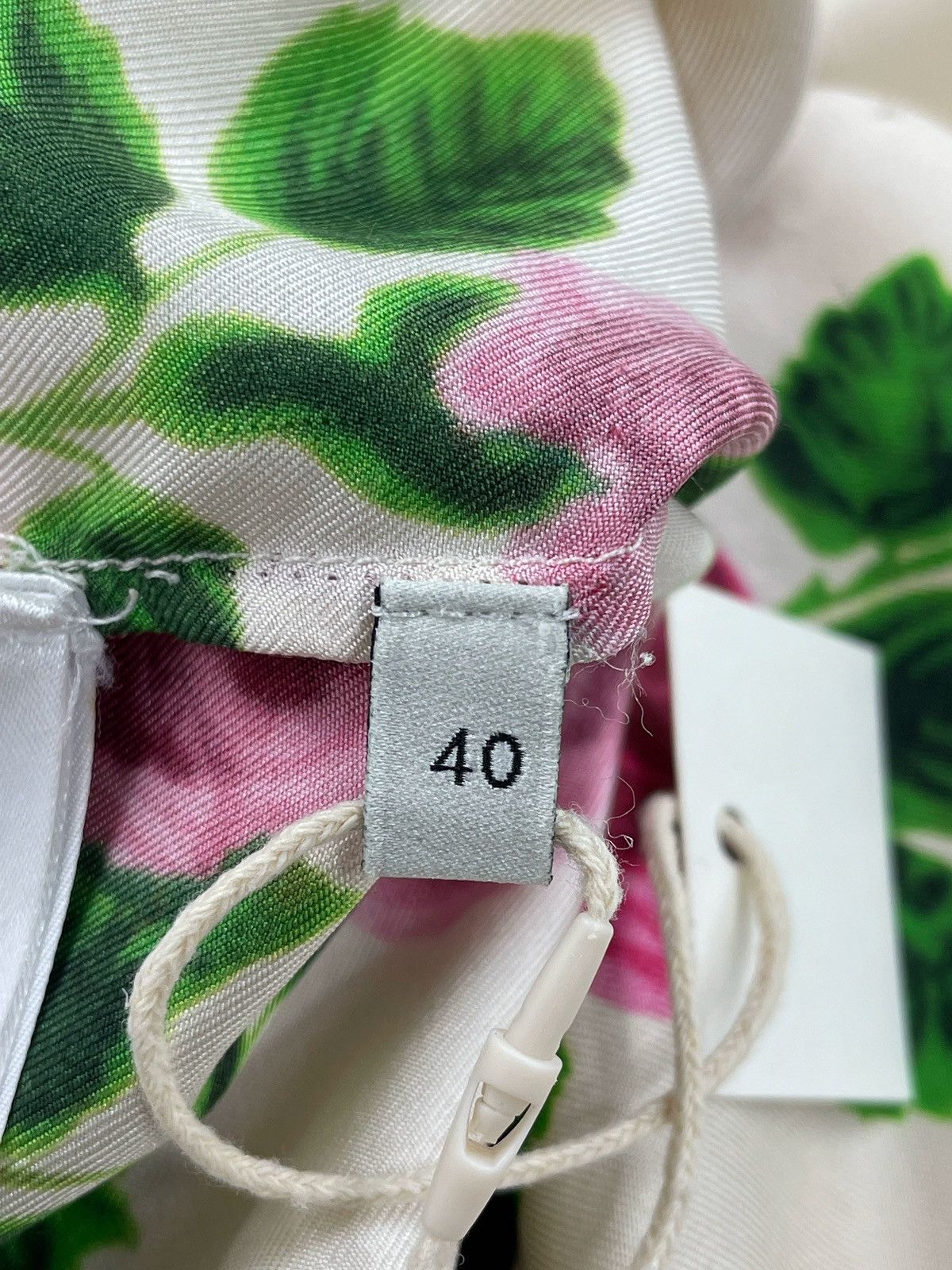 Gucci GucciRose red and blue striped mulberry silk cardigan jacke Size XS / US 0-2 / IT 36-38 - 11 Thumbnail