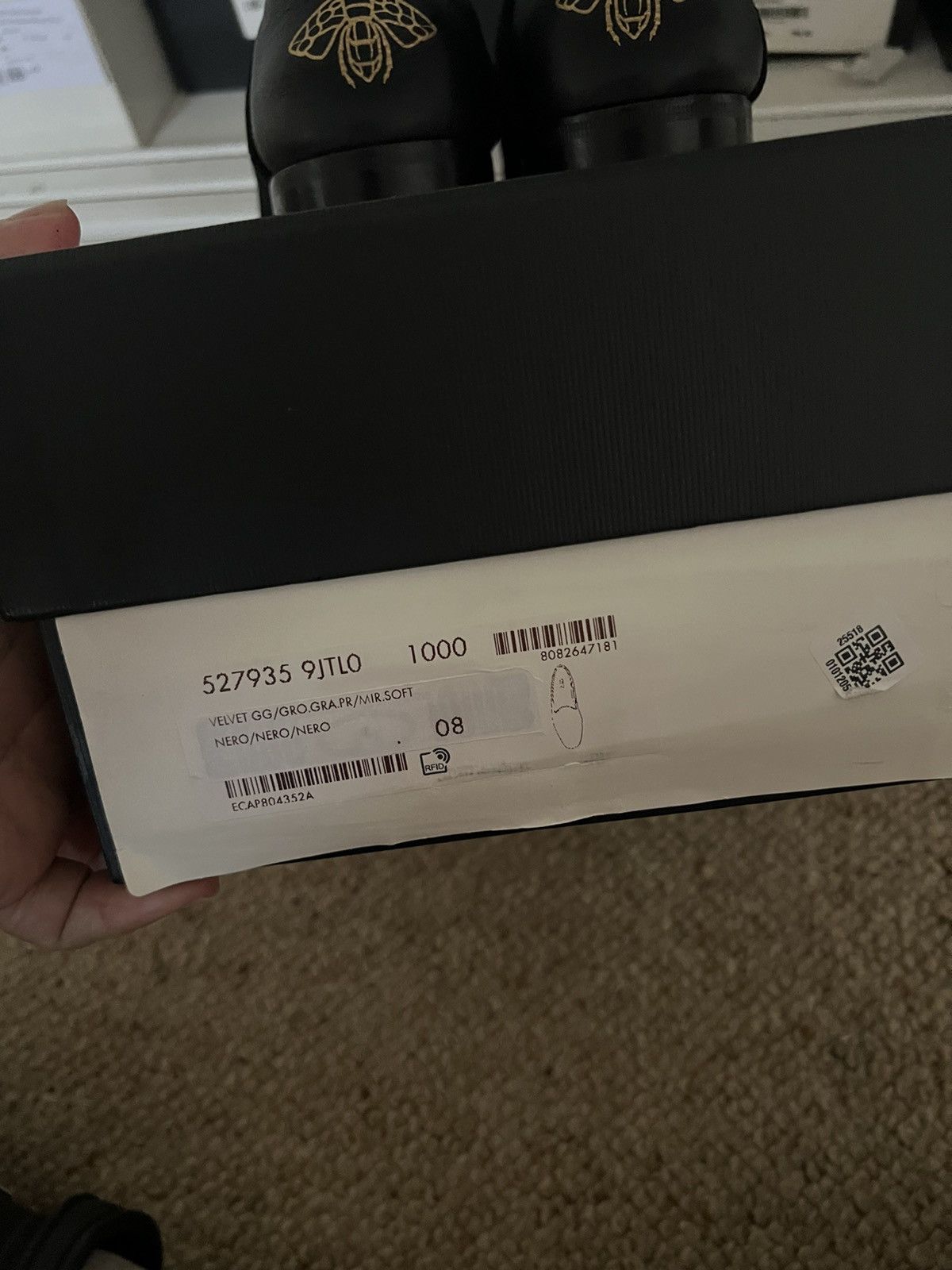 Paolo Gucci Gucci GG Velvet loafer Size US 9.5 / EU 42-43 - 4 Thumbnail