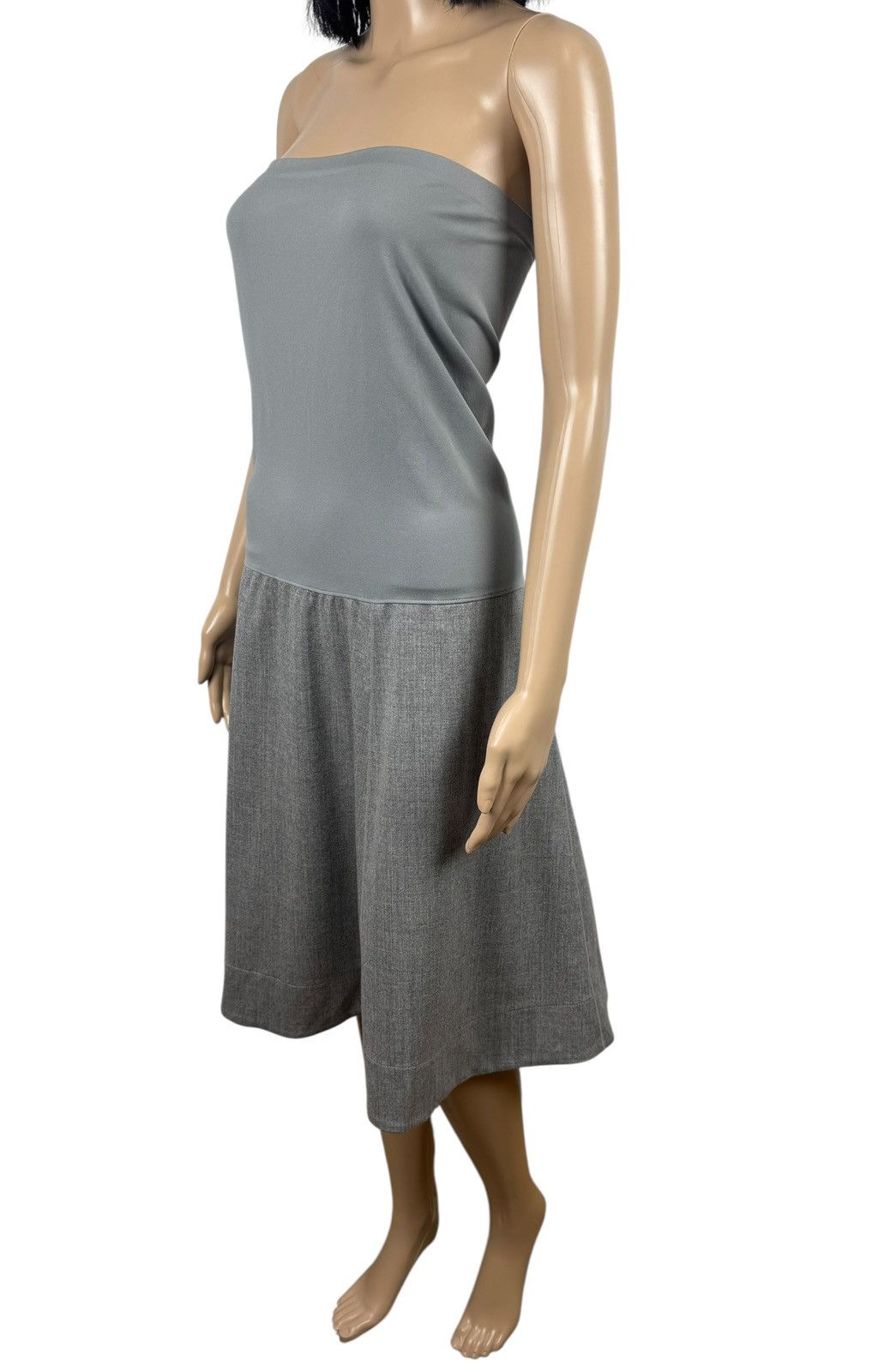 Wolford Off The Shoulder Dress Knee Length Wool-Polyamide 40