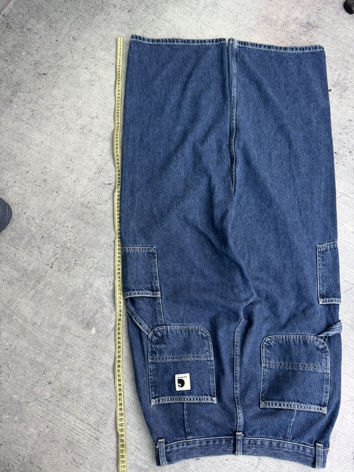 Carhartt Vintage Carhartt WIP Baggy Carpenter Denim Pants Jeans Size US 27 - 4 Thumbnail