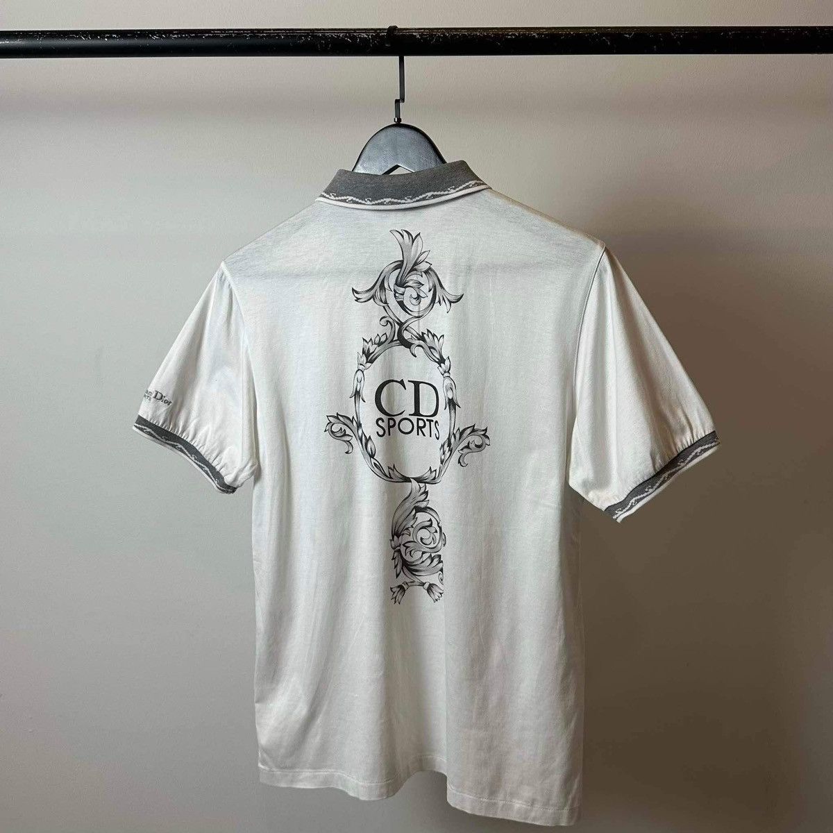 Christian Dior Monsieur × Dior × Vintage DIOR VINTAGE POLO SHIRT Size US M / EU 48-50 / 2 - 2 Thumbnail