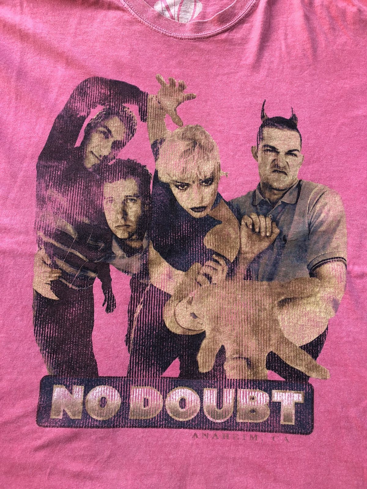 Band Tees Vintage No Doubt Pink Shirt Tee Size US XL / EU 56 / 4 - 10 Thumbnail