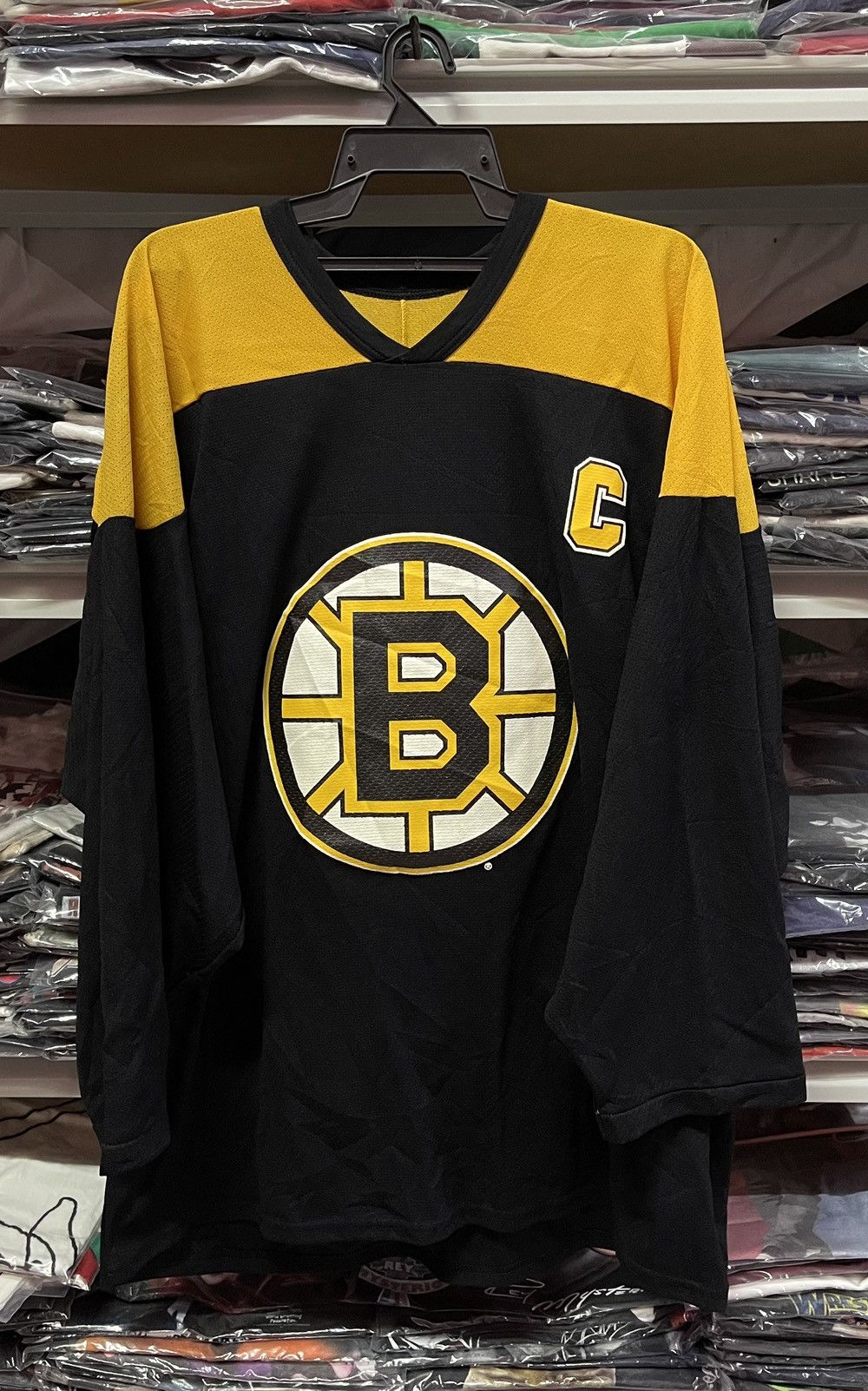 Vintage Vintage CCM Maska Boston Bruins Joe Thorton🔥🔥🔥 Size US XXL / EU 58 / 5 - 1 Thumbnail