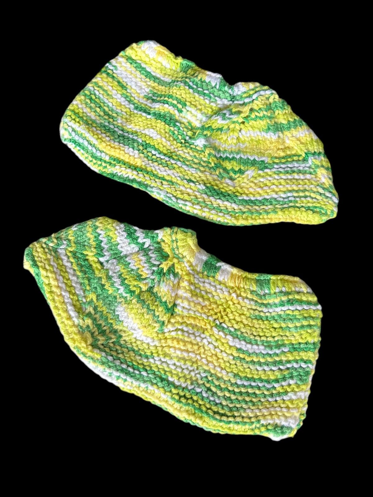 🌈 Hippies Style Crochet Knitted Handmade short Socks