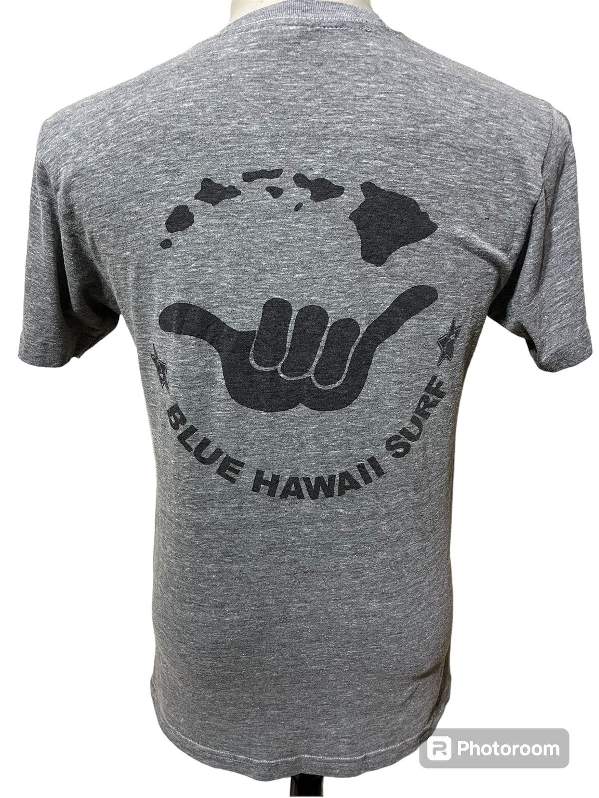 Vintage Vintage 90s Blue Hawaii Surf Hang Loose Tshirt Size US M / EU 48-50 / 2 - 1 Thumbnail