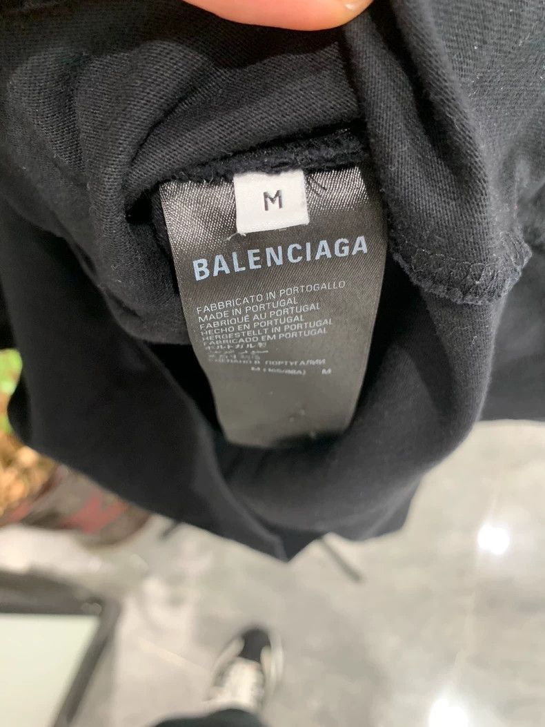 Balenciaga BALENCIAGA Black T-shirt-2508 Size US M / EU 48-50 / 2 - 8 Thumbnail