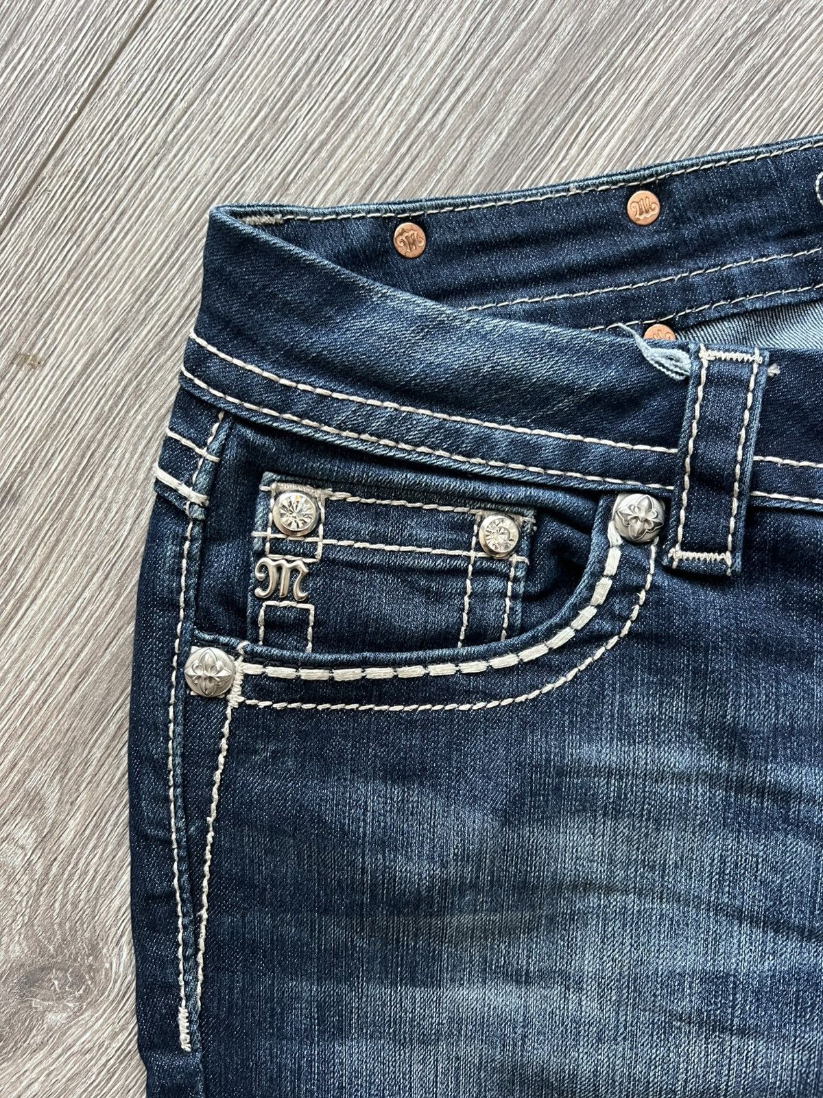 Miss Me Vintage Miss Me Jeans Y2K Skinny Size 29" - 11 Thumbnail