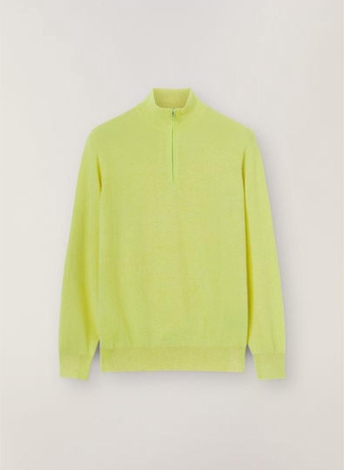 Loro Piana o1w1db10724 Mezzocollo Sweater in Green Size US S / EU 44-46 / 1 - 2 Thumbnail