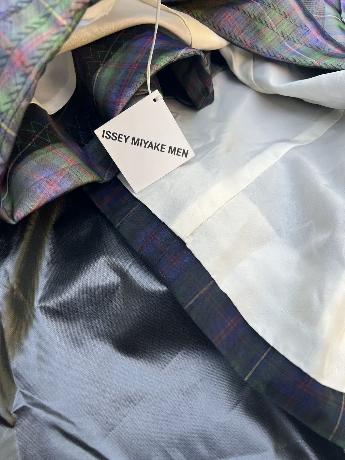 Issey Miyake Issey Miyake SS96 Robin Williams "The Birdcage" Blazer & Tie Size 42R - 15 Thumbnail