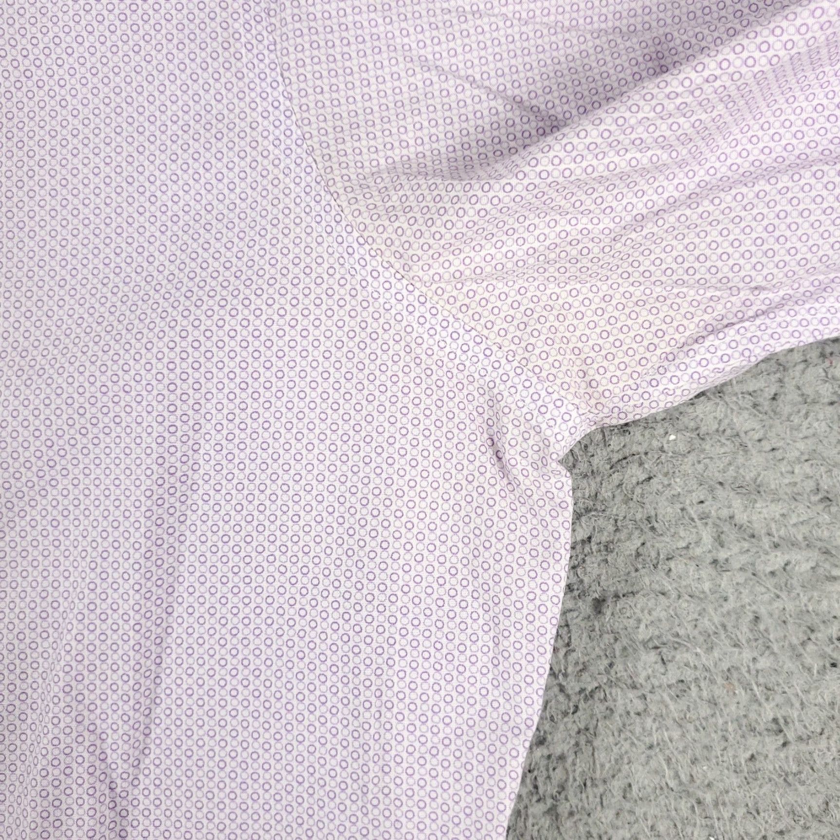 Bonobos VINTAGE Bonobos Dress Shirt Men's Size 16 Purple Cotton Long Sleeve Button Up Business Casual Formal Size 42R - 4 Thumbnail