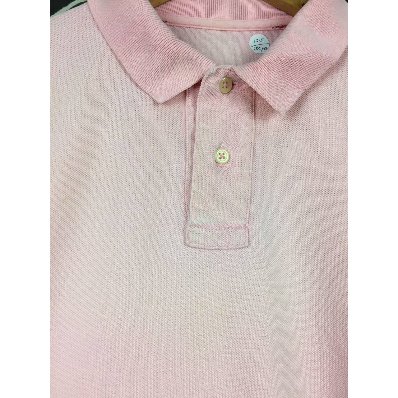 Ralph Lauren × Vintage Vtg Ralph Lauren Flag Logo Heritage Polo Tee Size US L / EU 52-54 / 3 - 5 Thumbnail