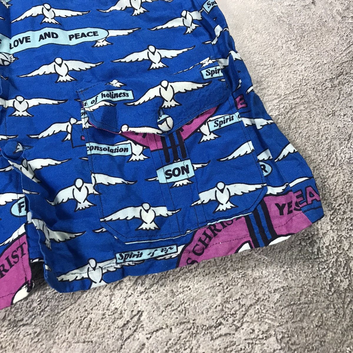 Japanese Brand VINTAGE SHIRT ART ABSTRACT BIRDS STREETWEAR Y2K Size US L / EU 52-54 / 3 - 4 Thumbnail
