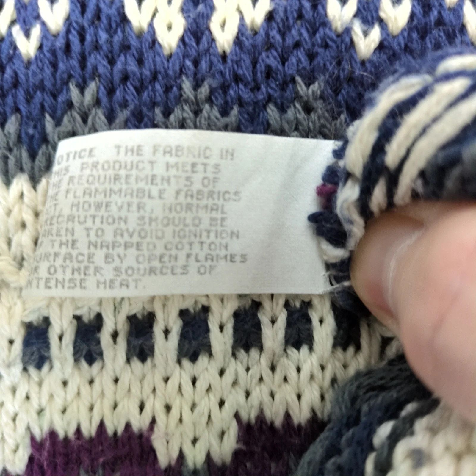 Vintage Nowell's Pullover Knit Fair Isle Sweater Men's M Cotton USA Size US M / EU 48-50 / 2 - 10 Thumbnail