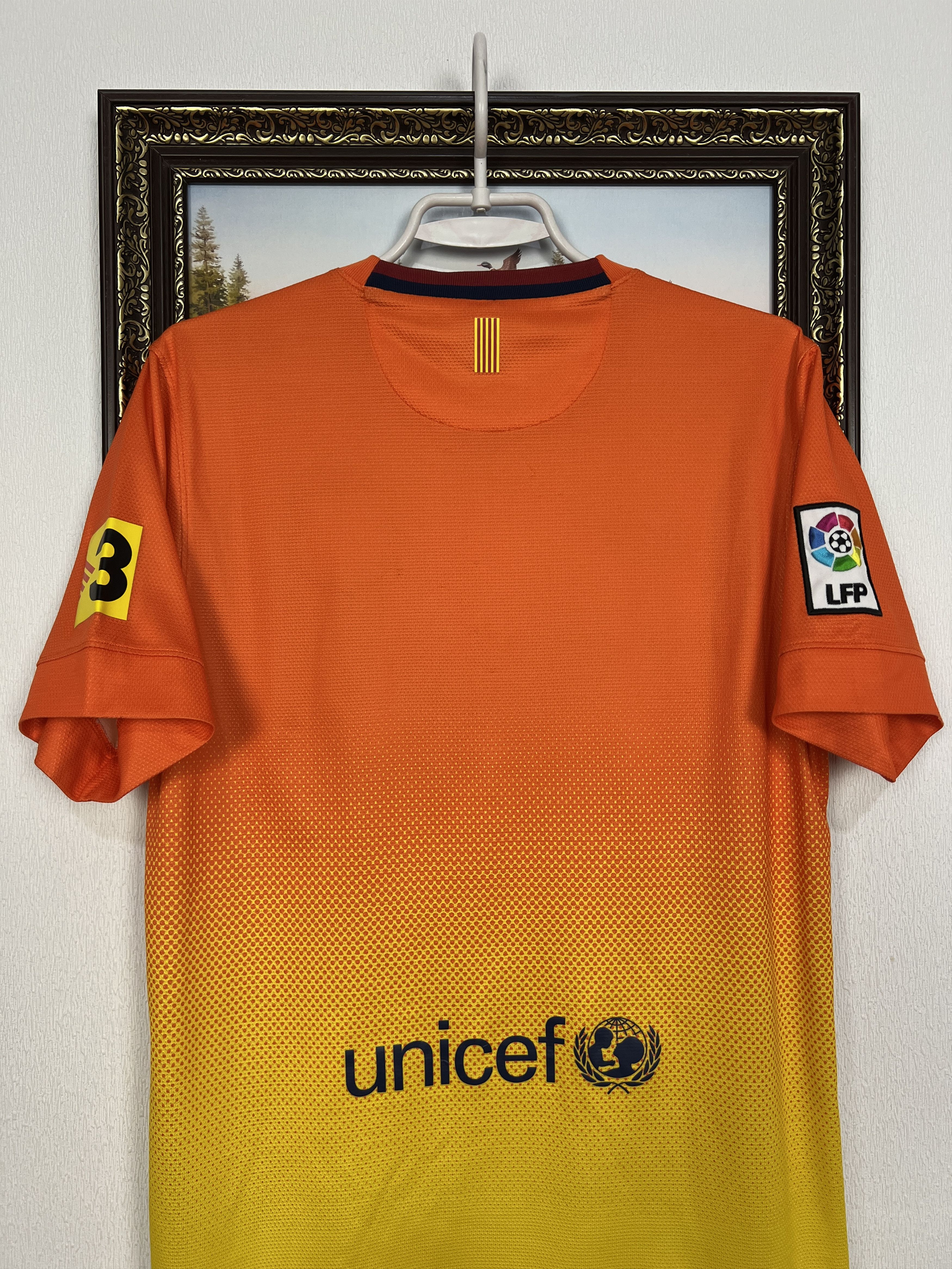 Nike Barcelona football shirt 2012 Soccer Jersey Camiseta Trikot Size US S / EU 44-46 / 1 - 11 Thumbnail