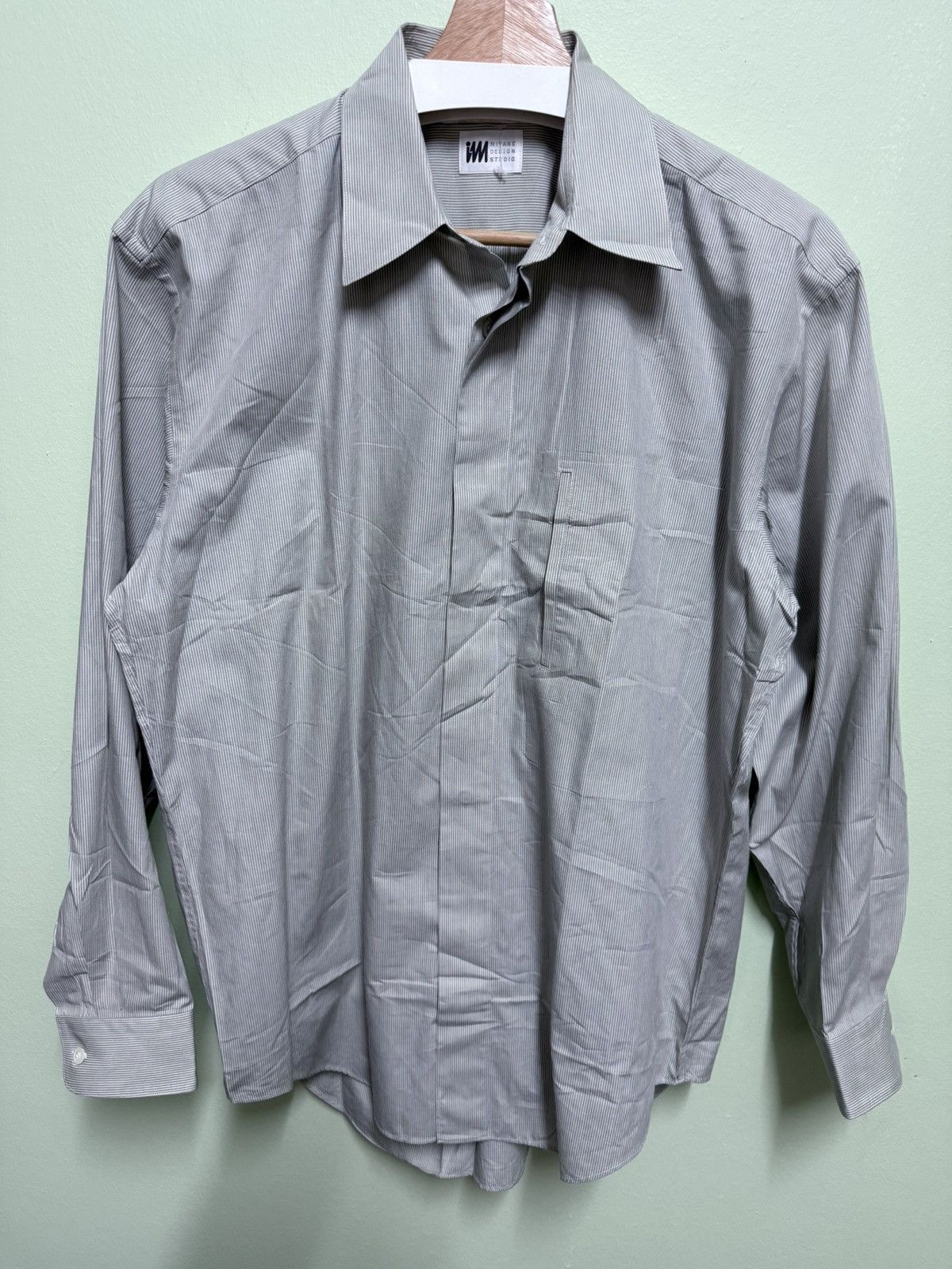 Issey Miyake Issey Miyake Buttons Upp Shirt Nice Pocket Size US L / EU 52-54 / 3 - 2 Thumbnail