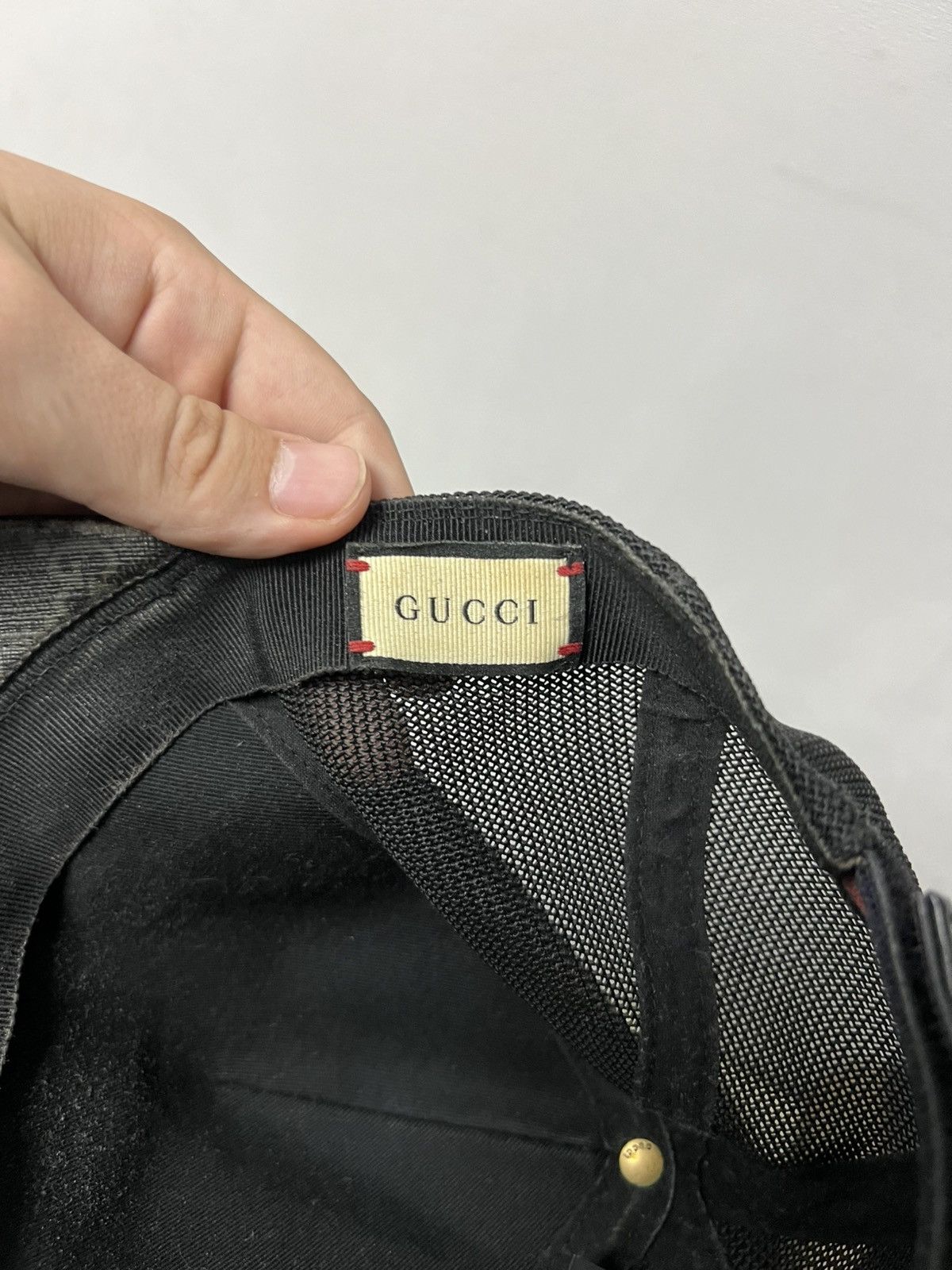 Gucci GUCCI MONOGRAM GG SNAKE CAP Size ONE SIZE - 5 Thumbnail