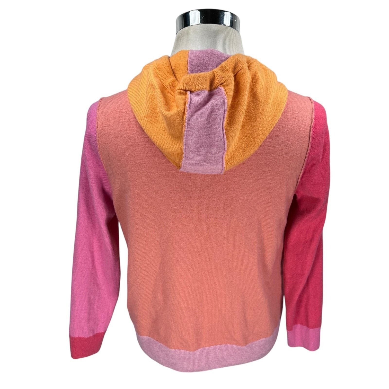Other Collaboration Hoodie Women’s XS Colorblock Orange Sweater Size XS / US 0-2 / IT 36-38 - 4 Thumbnail