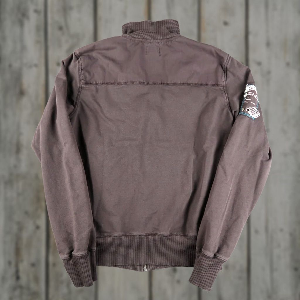 Diesel Diesel Bomber Jacket Brown Womens XL Slim Full Zip Utility Pockets Size XL / US 12-14 / IT 48-50 - 1 Thumbnail